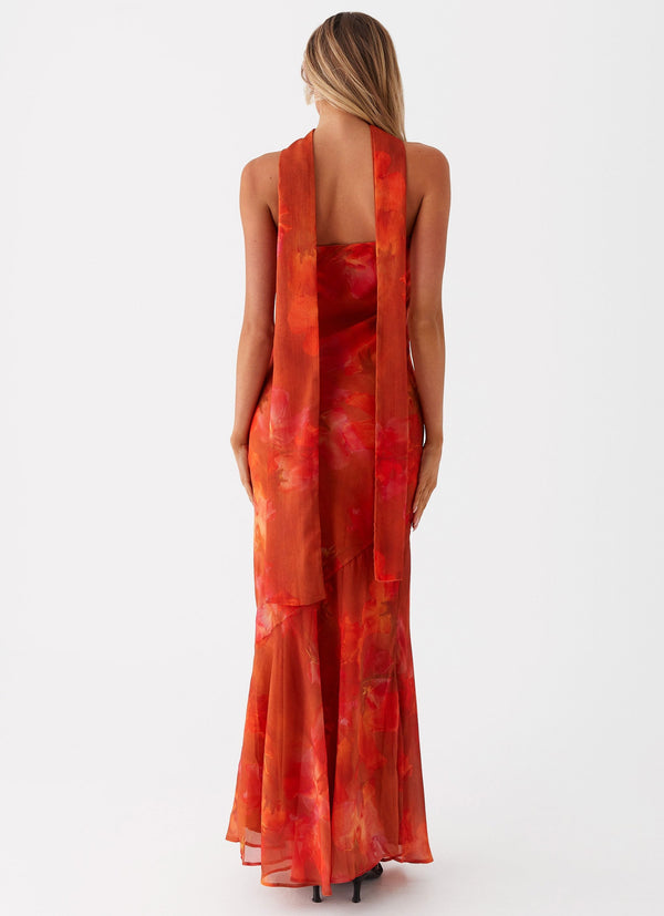 LÉONIE | ROBE LONGUE MINIMALISTE