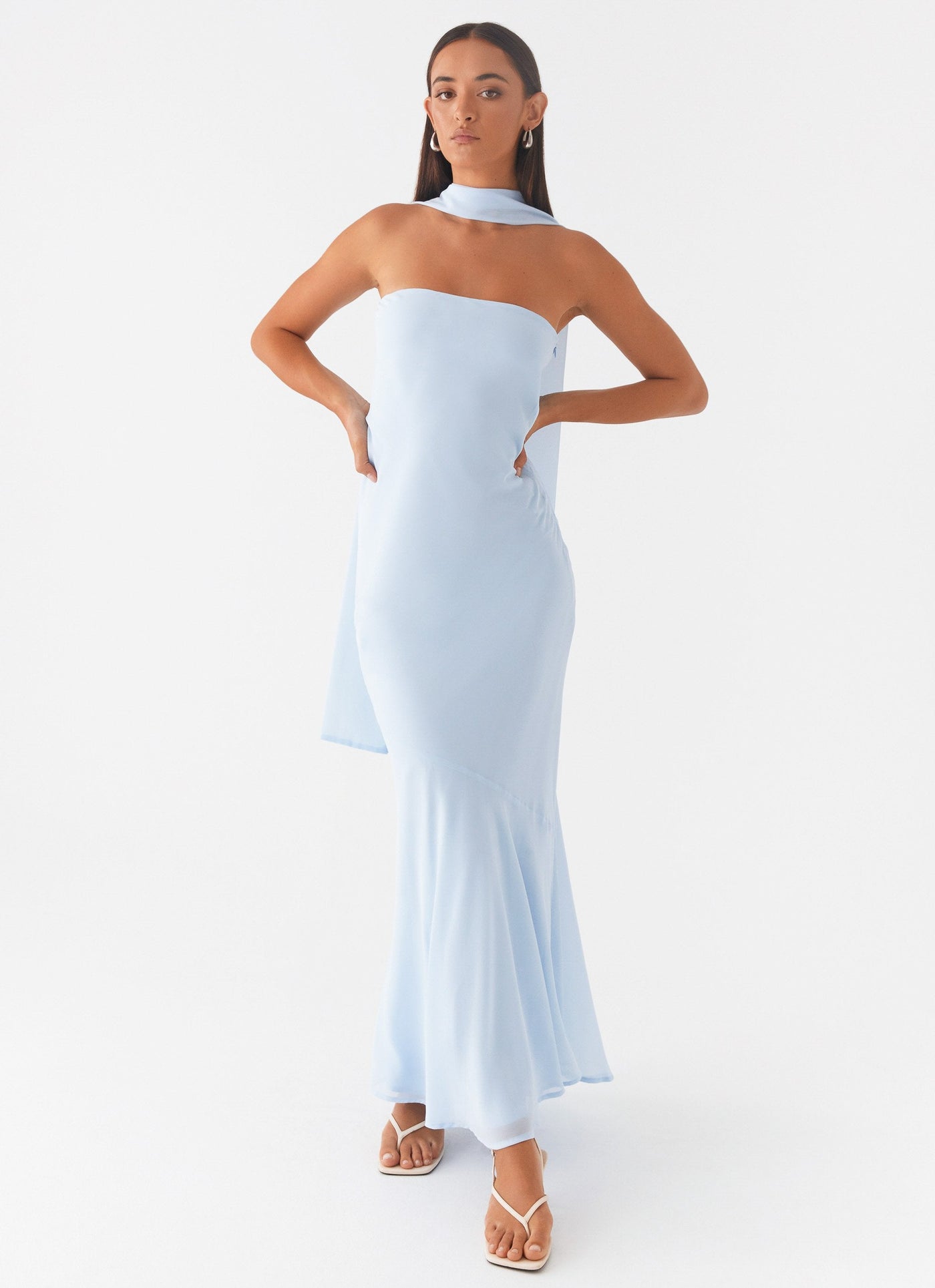 LÉONIE | ROBE LONGUE MINIMALISTE