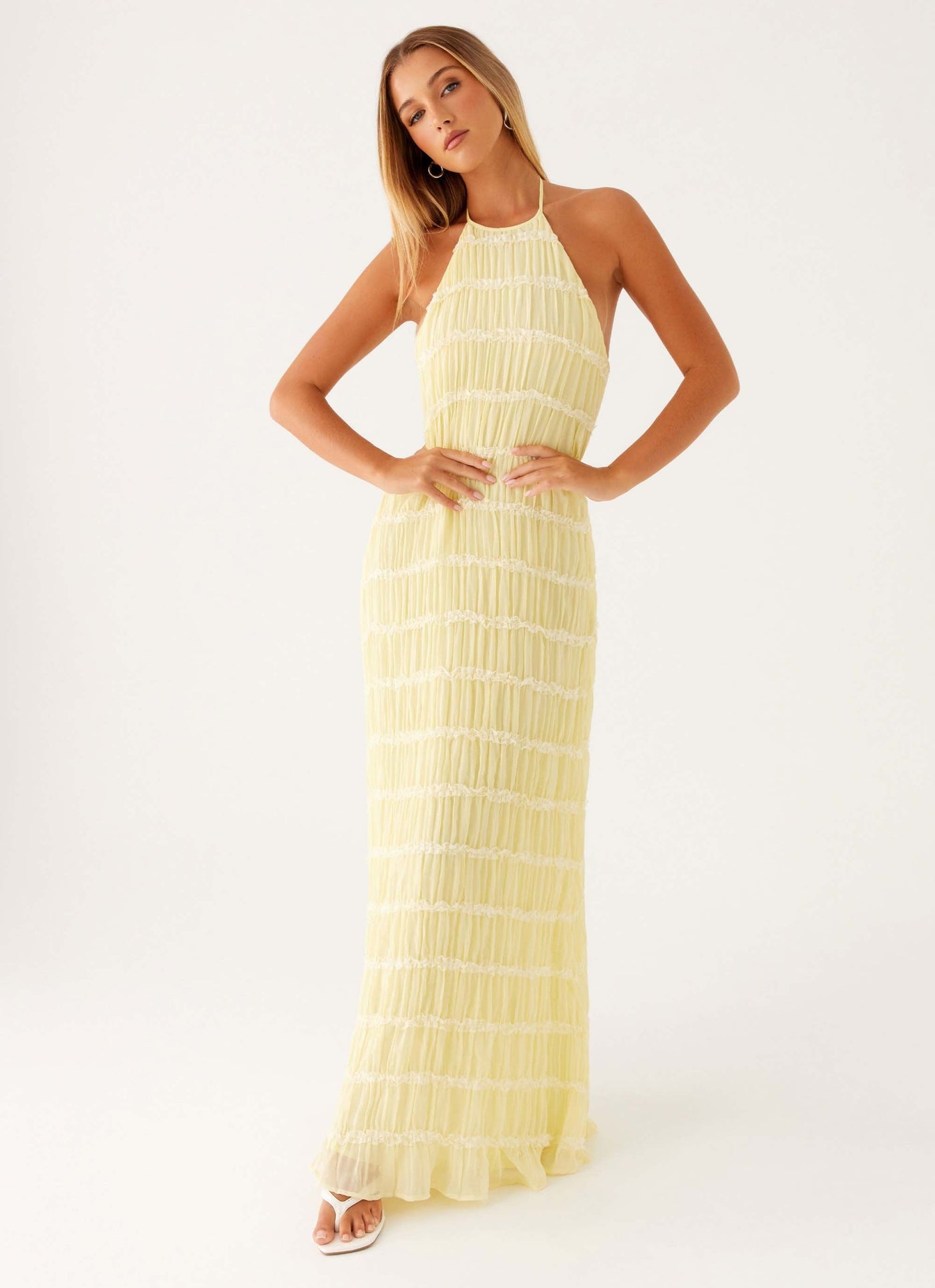 Céleste | Robe Longue Élégante