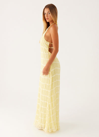 Céleste | Robe Longue Élégante