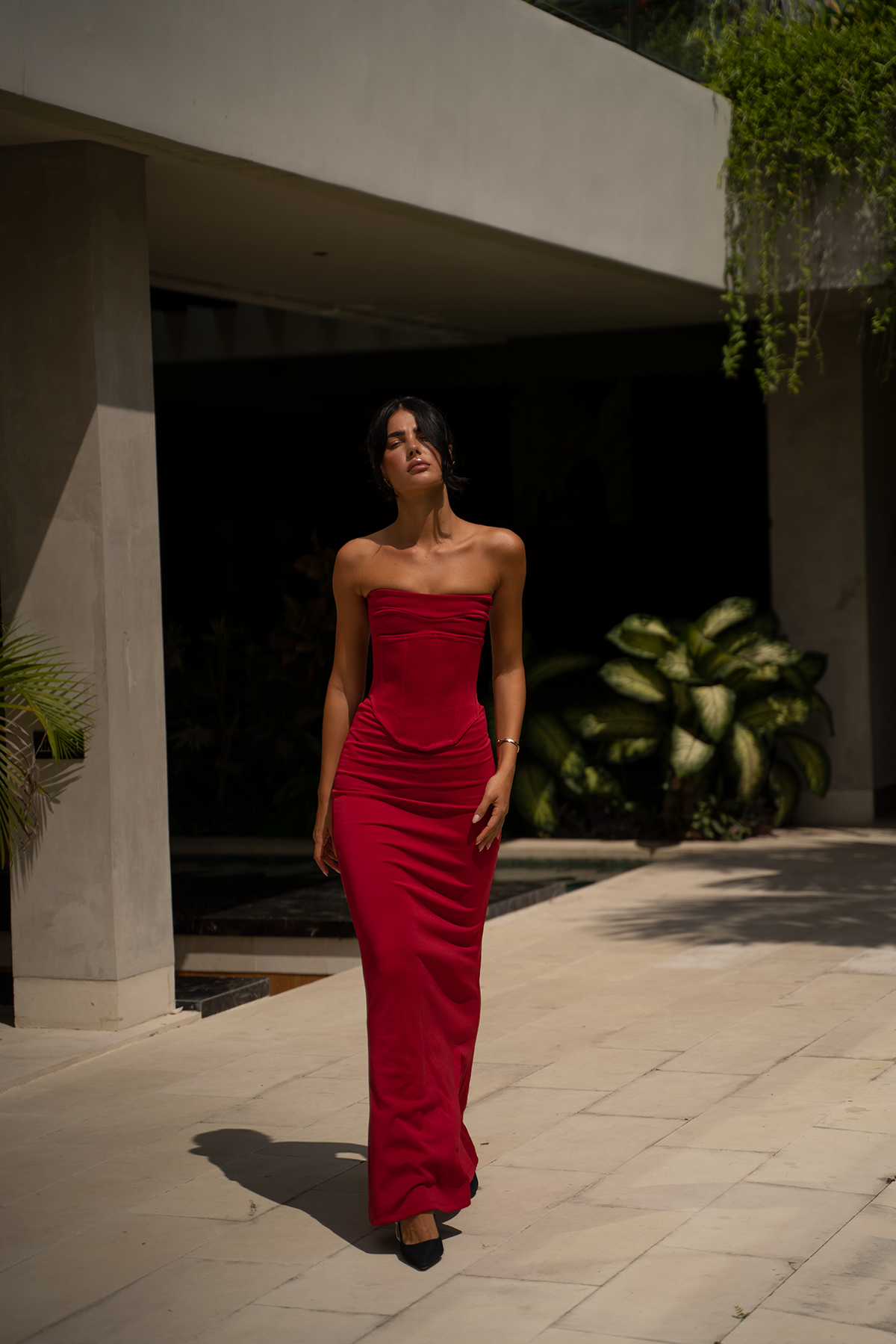 VIVIANA | ROBE LONGUE BUSTIER