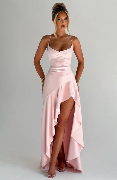 Noémie | Robe Maxi Élégance Fendue