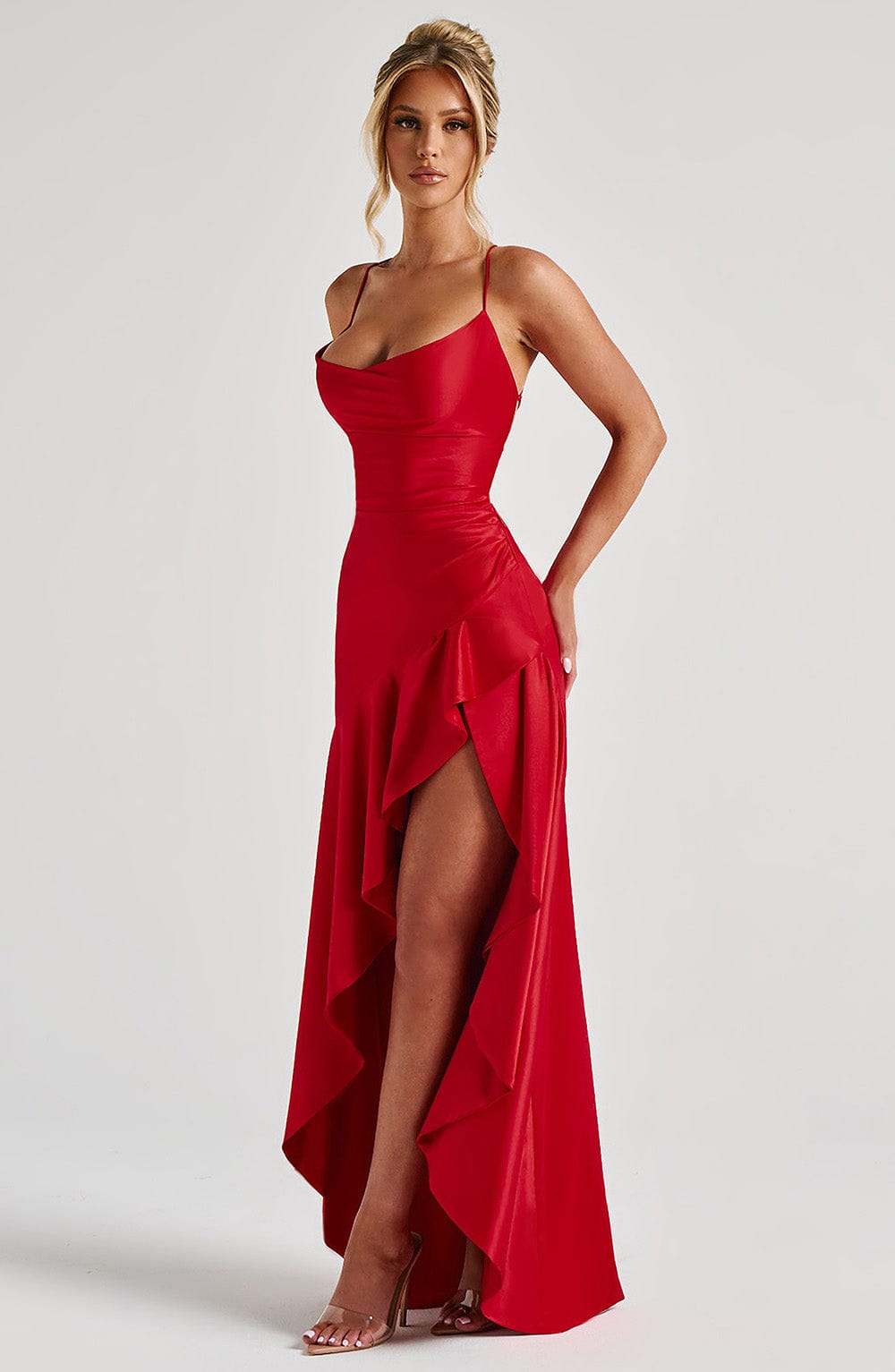 Noémie | Robe Maxi Élégance Fendue