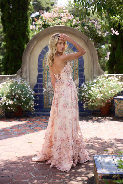 MANON | ROBE LONGUE À VOLANTS